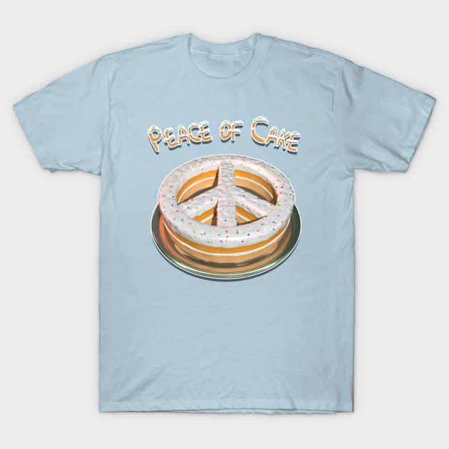 Peace of Cake T-Shirt by CCDesign